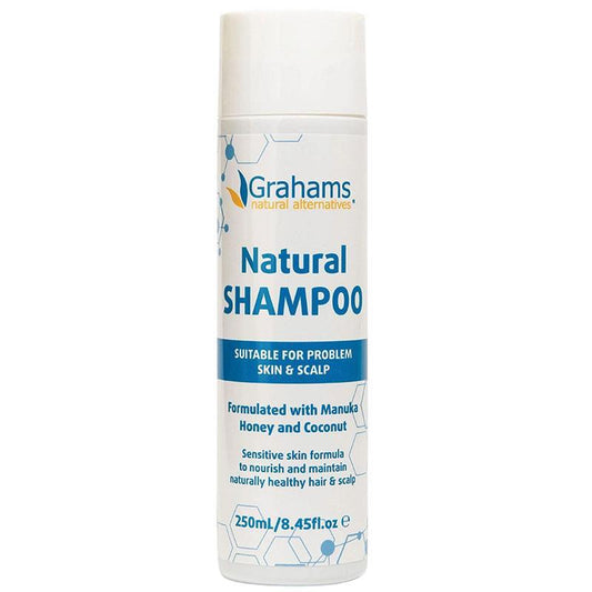 Grahams Natural Shampoo 250ml - Gentle Care for Sensitive Scalps - Auzzi Store