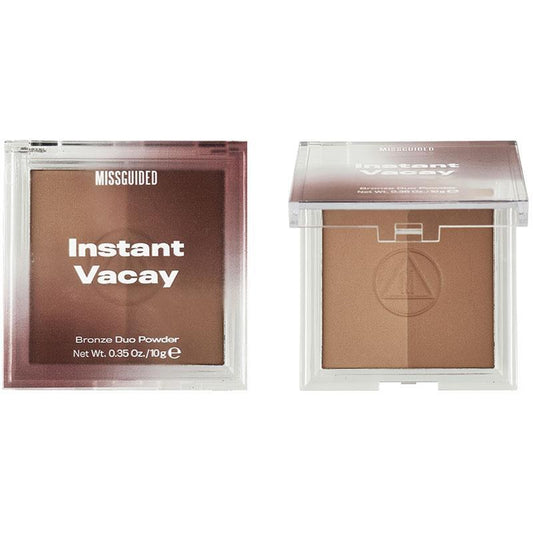 MissGuided Instant Vacay Bronzing Duo Dark