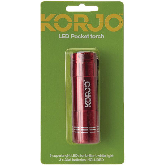 Korjo LED Pocket Torch - Compact and Bright