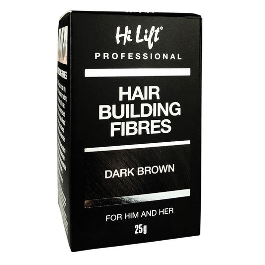 Hi Lift Hair Building Fibres Dark Brown 25g - Instant Hair Volume - Auzzi Store
