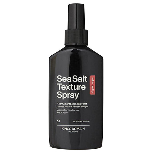 Kings Domain Sea Salt Texture Spray 200mL - Natural Styling Solution