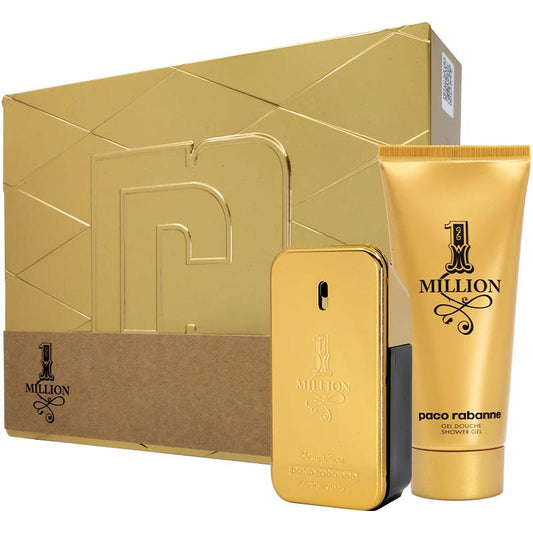 Paco Rabanne 1 Million Eau de Toilette 50ml - 2 Piece Set - Auzzistore