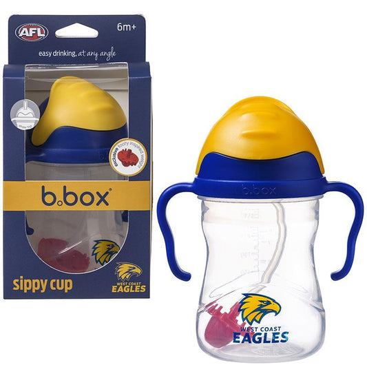 B.Box Sippy Cup AFL West Coast - 240ml - Auzzistore