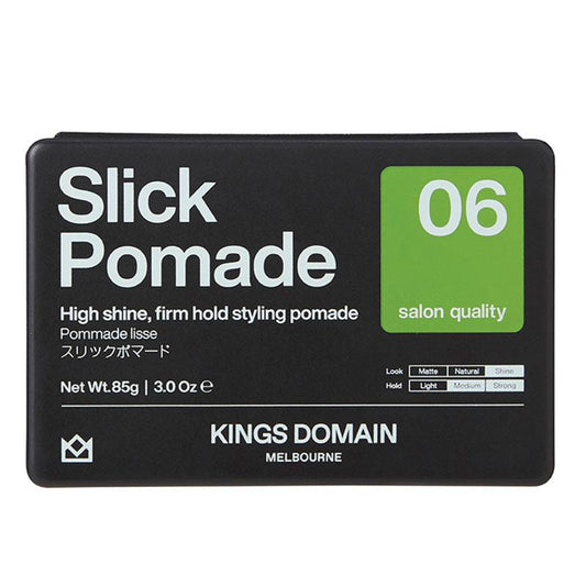 Kings Domain Slick Pomade 85g - Sleek Styles Made Easy