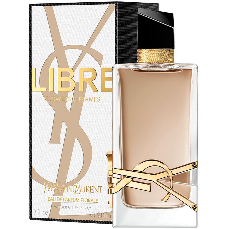 Yves Saint Laurent Libre Flowers & Flames Eau de Parfum Florale 90ml - A Floral Symphony-Auzzi Store