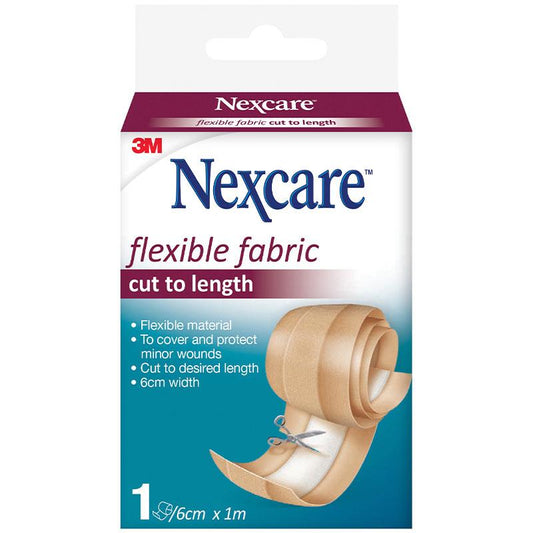 Nexcare™ Flexible Fabric Cut to Length - 6cm x 1m Roll
