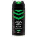 Umbro Action 150ml Deodorant Spray - Stay Fresh All Day