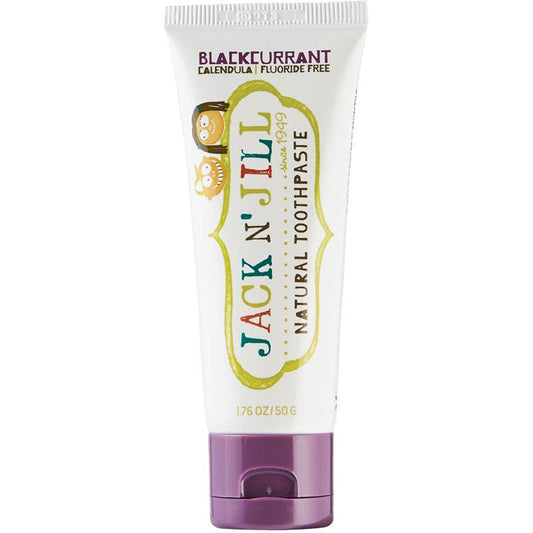 Jack n Jill Organic Blackcurrant Toothpaste - Natural & Safe for Kids - Auzzi Store