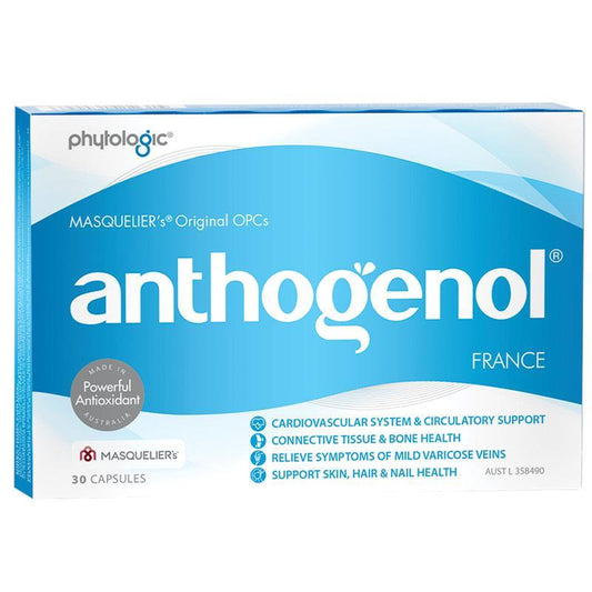 Anthogenol 30 Capsules - Powerful Antioxidant Supplement-Auzzi Store