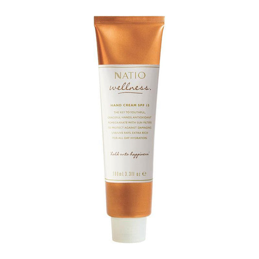 Natio Wellness Hand Cream SPF 15+ - 100ml-Auzzi Store