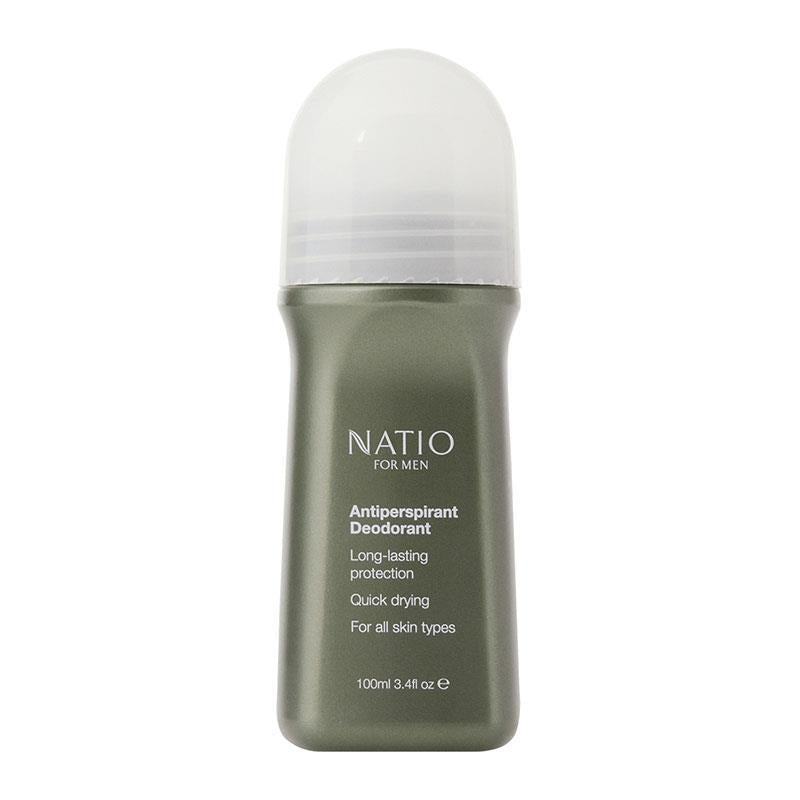 Natio Men’s 100ml Long-Lasting Antiperspirant Roll-On Deodorant