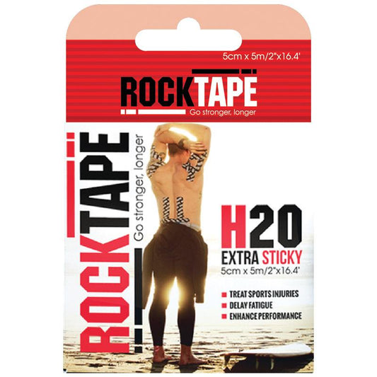 Rocktape H20 Beige 5cm x 5m - Extra Sticky for Water Sports - Auzzi Store
