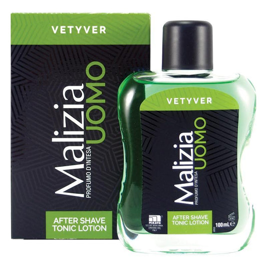 Malizia Uomo Vetyver After Shave Lotion 100ml - Auzzistore