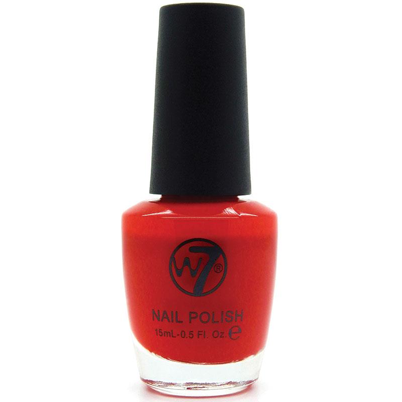 W7 Nail Enamel 25 Pillar Box Red