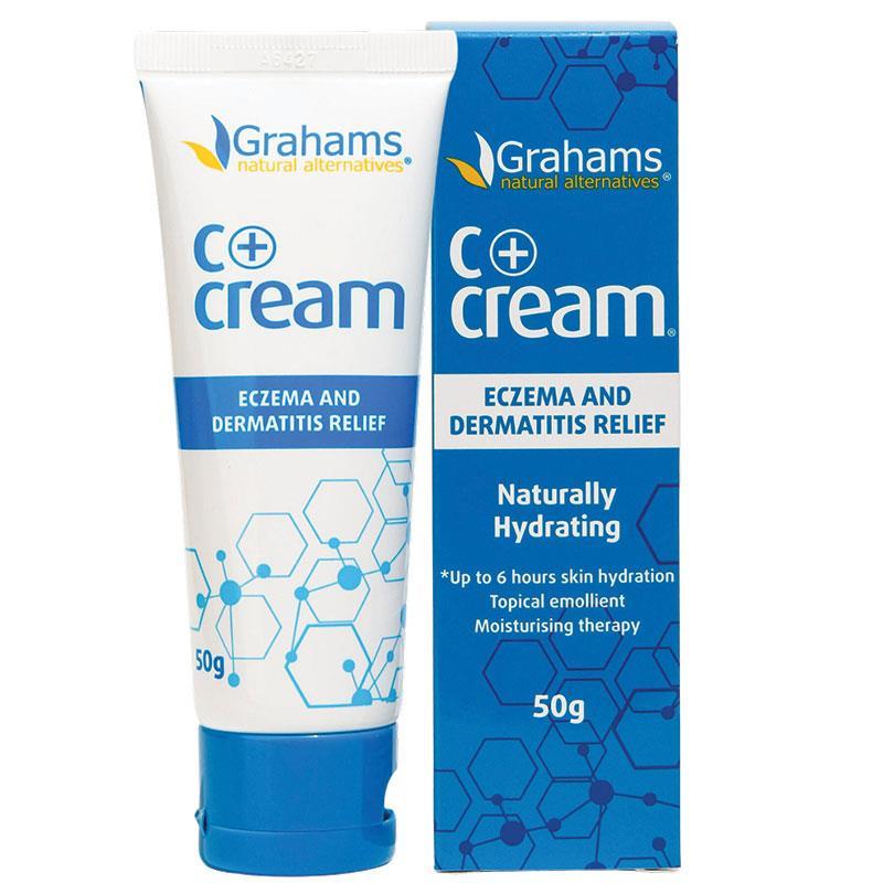 Grahams C+ Eczema & Dermatitis Cream 50g - Natural Skin Relief-Auzzi Store