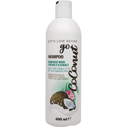 Go Coconut Shampoo 400ml - Cleanse and Refresh Naturally - Auzzistore