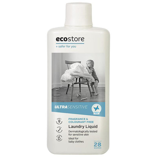 Ecostore Laundry Liquid Ultra Sensitive 1L - Gentle Cleaning for Sensitive Skin-Auzzi Store
