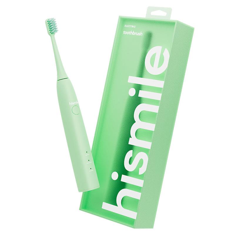 Hismile Green Electric Toothbrush - Customizable Cleaning Modes