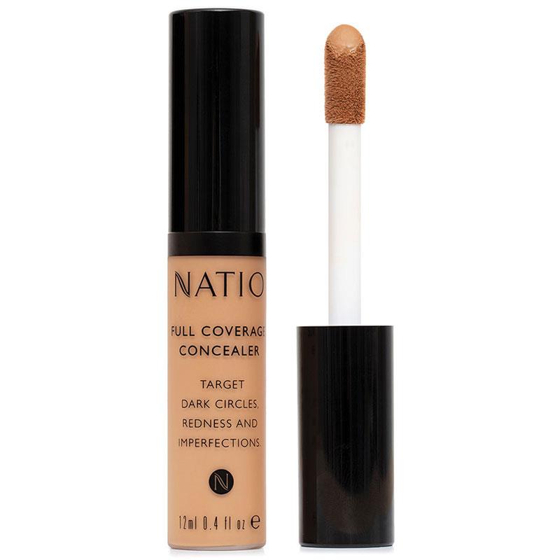 Natio Full Coverage Concealer Dark Medium Online Only