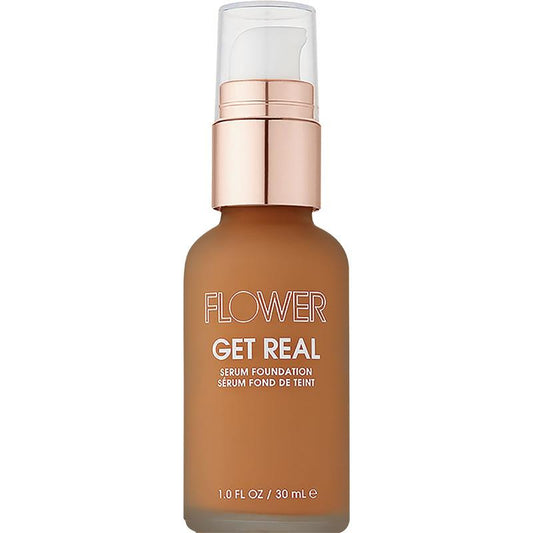Flower Get Real Serum Foundation Caramel - Auzzistore