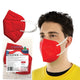 Softmed N95 Red Face Mask - Single Pack