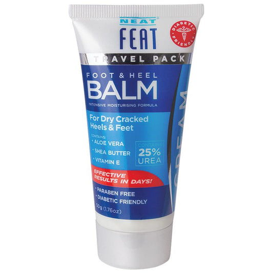 Neat Feat Foot & Heel Balm 50g - Repair and Restore Dry, Cracked Heels