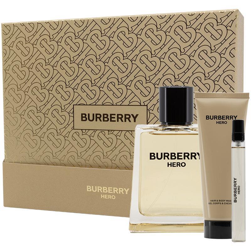 Burberry Hero Eau de Toilette 100ml 3-Piece Gift Set