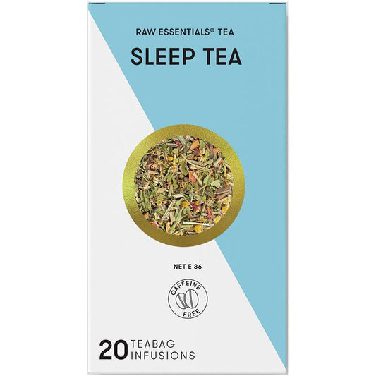 Raw Essentials Sleep Herbal Tea, 20 Bags – Chamomile & Lavender