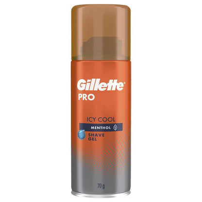 Gillette Pro Icy Cool Shave Gel 70g with Aloe Vera & Menthol