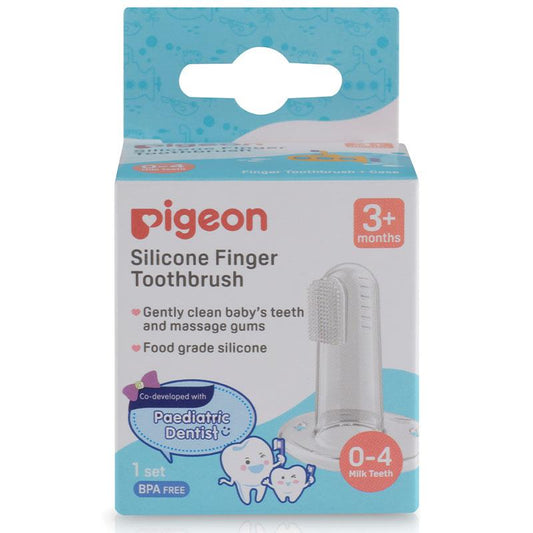 Pigeon Silicone Finger Toothbrush - Gentle Baby Care