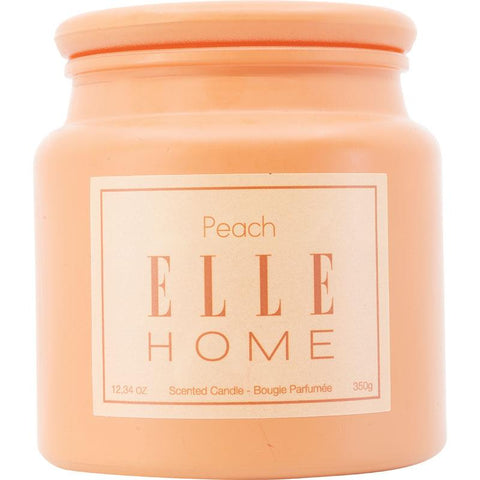 Elle Candle Peach 350g - A Sweet Escape - Auzzistore