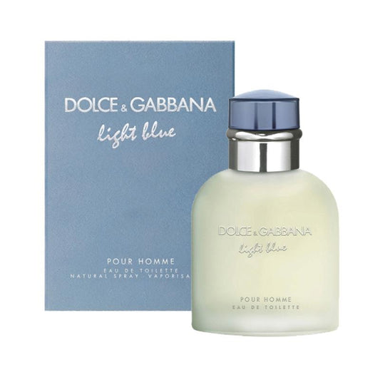 Dolce & Gabbana For Men Light Blue Pour Homme Eau de Toilette 125ml