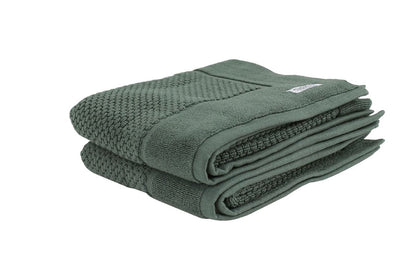 Onkaparinga Set of 2 850GSM Avalon Bath Mats (Fir Green)