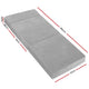 Giselle Bedding Foldable Mattress Folding Foam Bed Mat Light Grey – view 2