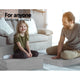 Giselle Bedding Foldable Mattress Folding Foam Bed Mat Light Grey – view 5