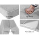 Giselle Bedding Foldable Mattress Folding Foam Bed Mat Light Grey – view 6