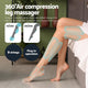 Livemor Air Compression Leg Massager with Heat, 3 Modes, Adjustable Wrap, Grey, FOOT-MASSAGE-01-BK – view 4