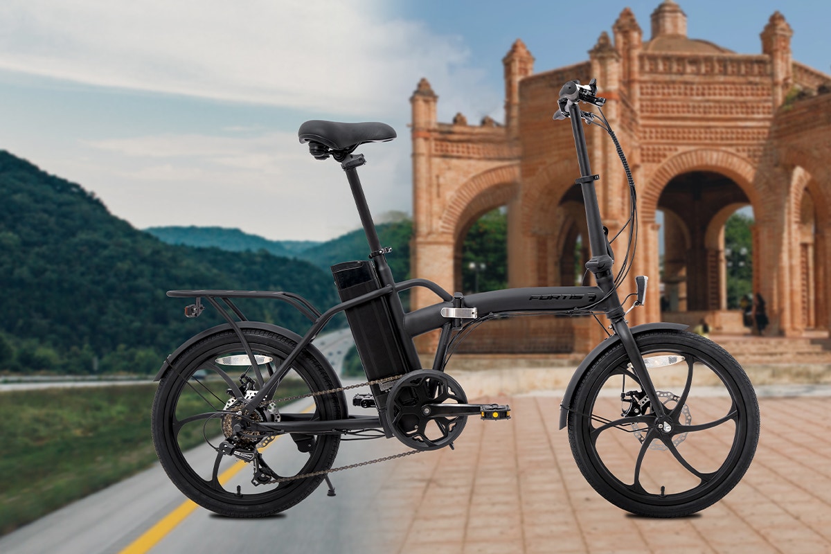 Fortis Shimano 6 Speed 20" Foldable Electric Bike