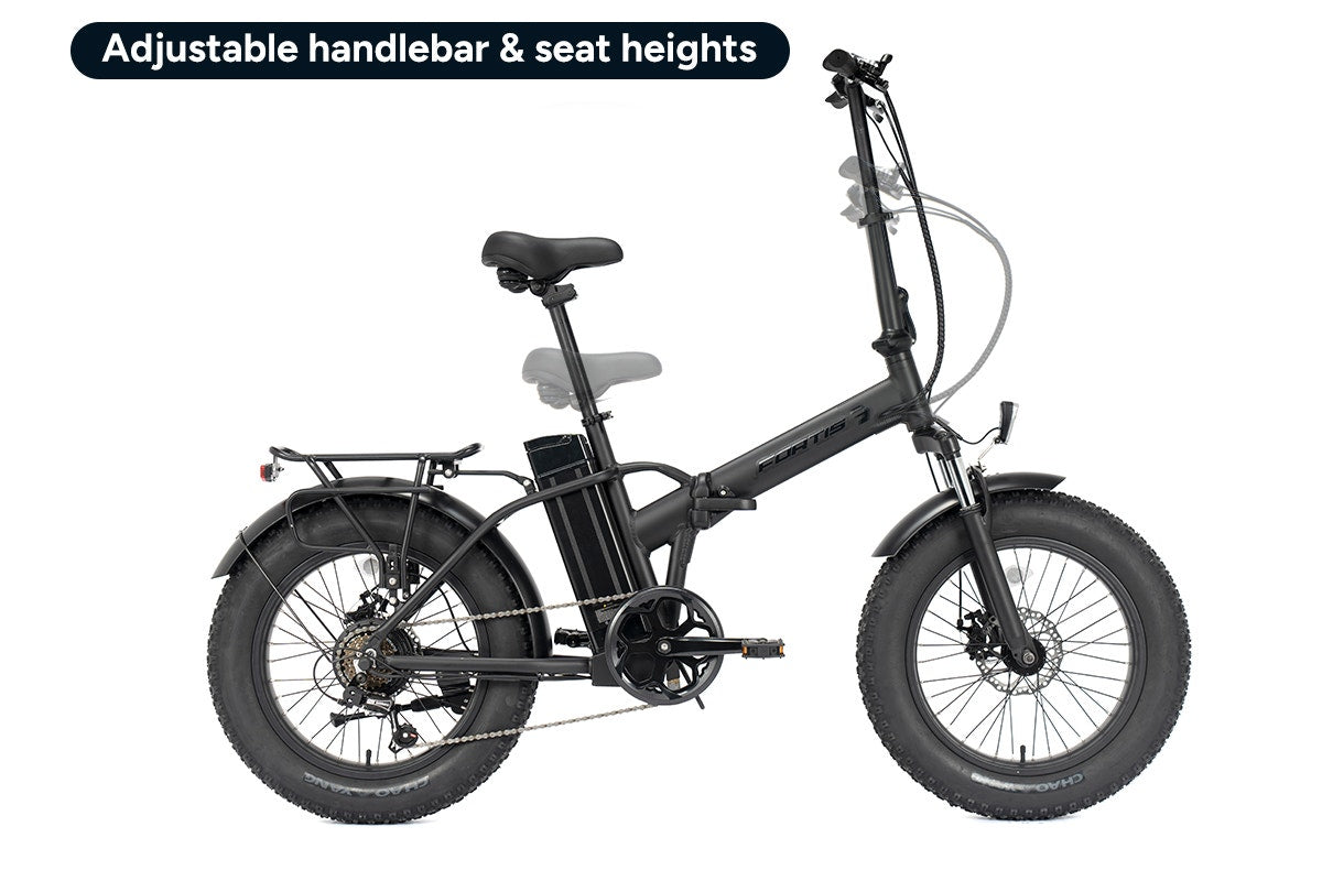 Fortis Shimano 6-Speed 20" Foldable Electric Bike