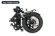 Fortis Shimano 6-Speed 20" Foldable Electric Bike
