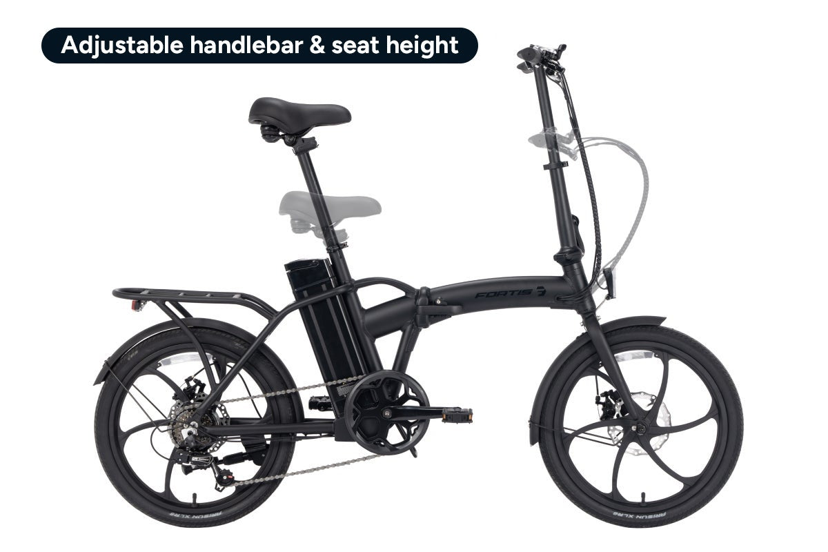 Fortis Shimano 7-Speed 20" Foldable Electric Bike