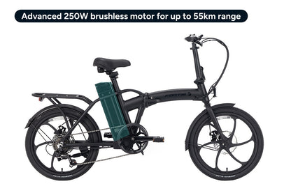 Fortis Shimano 7-Speed 20" Foldable Electric Bike