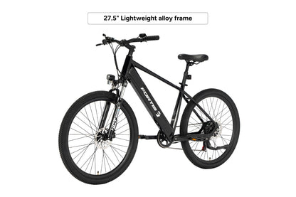 Fortis 27.5" 36V 10Ah Hybrid Pro Commuter Electric Mountain Bike