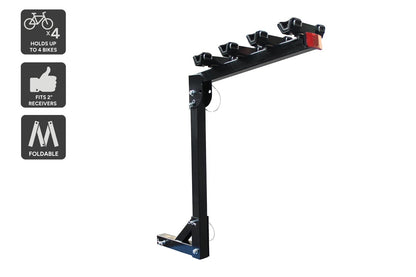 Fortis 4-Bike Towbar Bike Rack for 2" Hitch