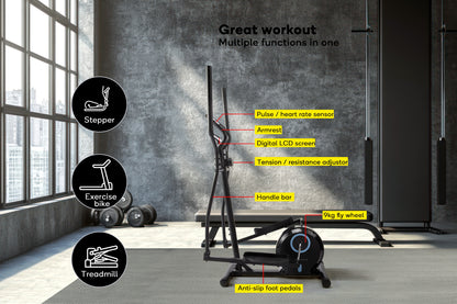 Fortis Magnetic Elliptical Cross Trainer