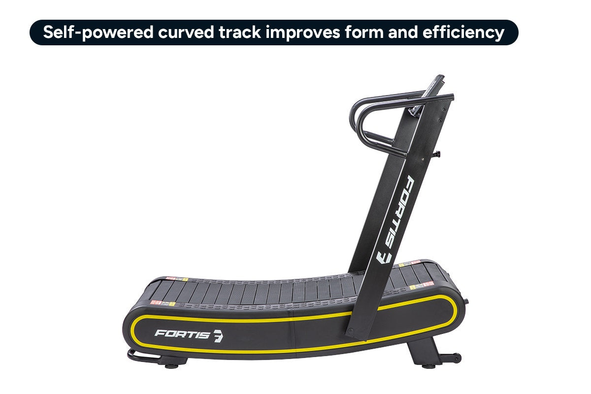 Fortis Curved Treadmill with Magnetic Running Track