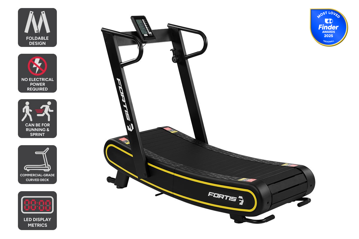 Fortis Curved Treadmill with Magnetic Running Track