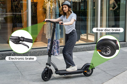 Fortis 36V 10Ah Foldable Commuter Electric Scooter (40km Range)