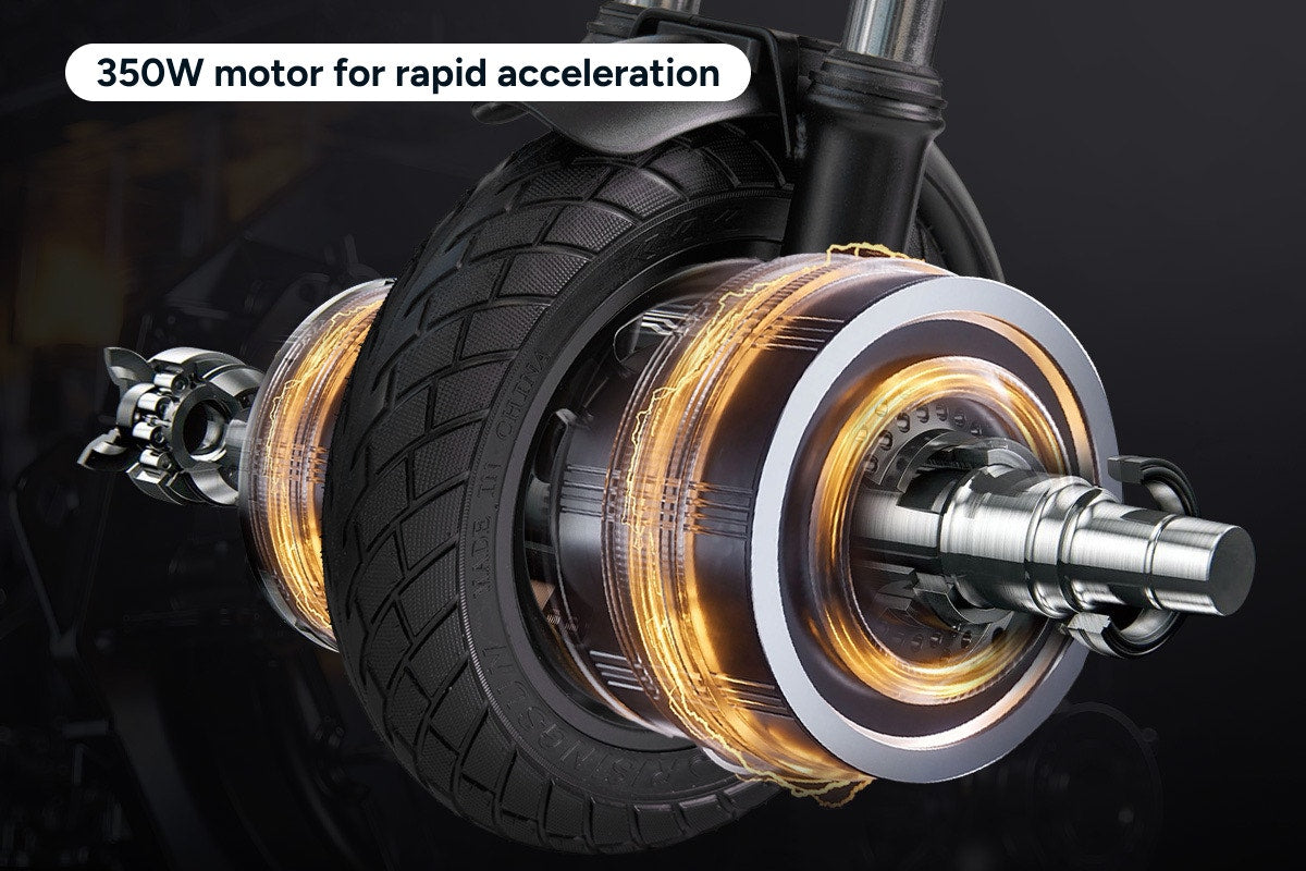 Fortis 36V 10Ah Foldable Commuter Electric Scooter (40km Range)