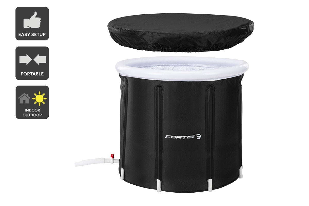 Fortis Ice Bath with Cover and Thermometer